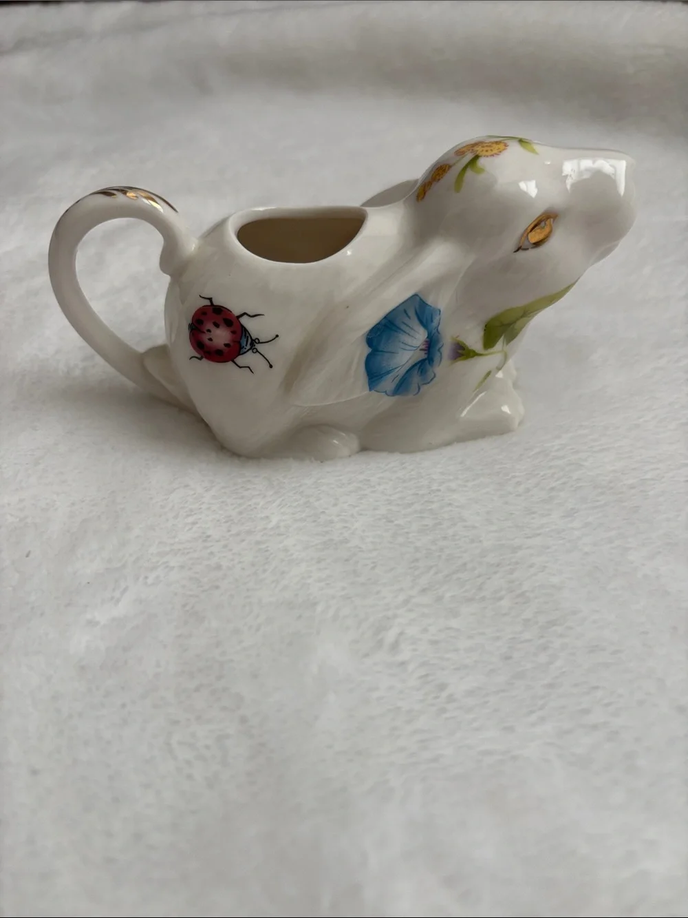 Graces Teawear Porcelain Bunny Pitcher